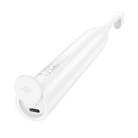 Електрична зубна щітка HOCO HP60 Wave electric toothbrush White (Цвет Білий) - фото № 4