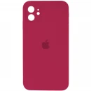 Чохол для смартфона Silicone Full Case AA Camera Protect for Apple iPhone 11 35,Maroon