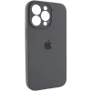 Чохол для смартфона Silicone Full Case AA Camera Protect for Apple iPhone 14 Pro 12,Dark Grey (Dark Grey)- № 2
