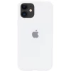 Чохол для смартфона Silicone Full Case AA Open Cam for Apple iPhone 11 кругл 8,White (7068) No Brand - № 1