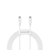Кабель Baseus Superior Series Fast Charging Data Cable Type-C to Type-C 100W 1m White