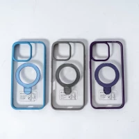 Чохол для смартфона Spigen AAA Magnetic Ring for Apple iPhone 13 Pro Max Grey (Колір Grey) - фото № 3