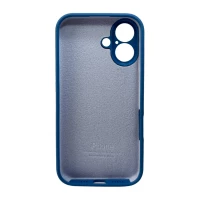 Чохол для смартфона Silicone Full Case AA Camera Protect for Apple iPhone 16 38,Surf Blue (Колір Surf Blue) - фото № 3