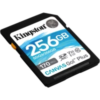 Карта пам'яті SDXC (UHS-1 U3) Kingston Canvas Go Plus 256Gb class 10 V30 (R170MB/s, W90MB/s)