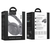 Бездротові навушники HOCO W40 Mighty BT headphones Gray (Цвет Серый) - фото № 4