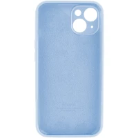 Чохол для смартфона Silicone Full Case AA Camera Protect for Apple iPhone 15 27,Mist Blue (Колір Mist Blue) - фото № 2