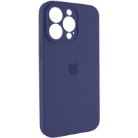 Чохол для смартфона Silicone Full Case AA Camera Protect for Apple iPhone 13 Pro Max 7,Dark Blue (Колір Dark Blue) - фото № 3