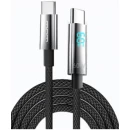 Кабель WUW-X214 Type-C to Type-C PD60W 1m Black