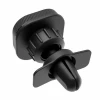Автотримач для телефона HOCO CA52 Intelligent air outlet in-car holder Black+Gray (Black-Gray)- № 2