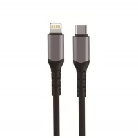 Кабель WUW-X183 Type-C to Lightning 3A 1m Black