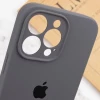 Чохол для смартфона Silicone Full Case AA Camera Protect for Apple iPhone 14 Pro 12,Dark Grey (Dark Grey)- № 7