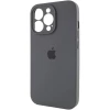 Чохол для смартфона Silicone Full Case AA Camera Protect for Apple iPhone 14 Pro 12,Dark Grey (Dark Grey)- № 3