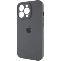 Чохол для смартфона Silicone Full Case AA Camera Protect for Apple iPhone 14 Pro 12,Dark Grey (Колір Dark Grey) - фото № 3