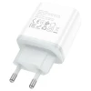 Мережевий зарядний пристрій HOCO C104A Stage single port PD20W charger White (Белый)- № 6