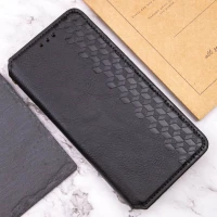 Чохол-книжка для смартфона Rubic Leather for Samsung Galaxy A55 Black (Колір 7073) - фото № 3