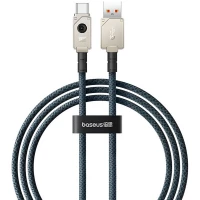 Кабель Baseus Unbreakable Series Fast Charging Data Cable USB to Type-C 100W 1m Stellar White