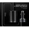 Автомобільний зарядний пристрій CHAROME C7 4-Port Front and Back Seat Car Charger Black (Черный)- № 3