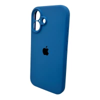 Чохол для смартфона Silicone Full Case AA Camera Protect for Apple iPhone 16 38,Surf Blue (Колір Surf Blue) - фото № 5