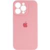 Чохол для смартфона Silicone Full Case AA Camera Protect for Apple iPhone 14 Pro 37,Grapefruit (Grapefruit)  - № 1