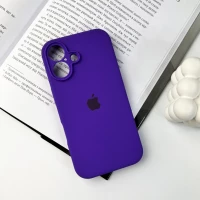Чохол для смартфона Silicone Full Case AA Camera Protect for Apple iPhone 16 54,Amethist (Колір Amethist) - фото № 6