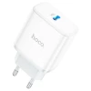 Мережевий зарядний пристрій HOCO C104A Stage single port PD20W charger White (Белый) Hoco - № 1