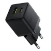 Мережевий зарядний пристрій Baseus Palm Fast Charger C+U 20W EU Cluster Black (Black)- № 4