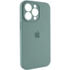 Чохол для смартфона Silicone Full Case AA Camera Protect for Apple iPhone 15 Pro Max 46,Pine Green (Pine Green)- № 2