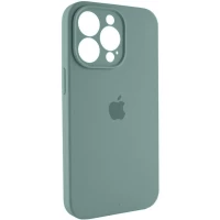 Чохол для смартфона Silicone Full Case AA Camera Protect for Apple iPhone 15 Pro Max 46,Pine Green (Цвет Pine Green) - фото № 2