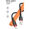 Кабель WUW-X203 USB Micro 2,4A 1m black (Черный)- № 3