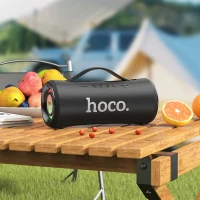 Портативна колонка HOCO HA10 Oleada outdoor BT speaker Black (Цвет 7073) - фото № 8