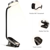 Світильник Baseus Comfort Reading Mini Clip Lamp Dark Gray (Колір Dark Gray) - фото № 2