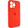 Чохол для смартфона Silicone Full Case AA Camera Protect for Apple iPhone 15 Pro 11,Red (7070)- № 2