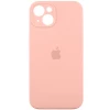 Чохол для смартфона Silicone Full Case AA Camera Protect for Apple iPhone 13 37,Grapefruit (Grapefruit)- № 2