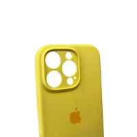 Чохол для смартфона Silicone Full Case AA Camera Protect for Apple iPhone 16 Pro 4,Yellow (Цвет 30797) - фото № 5
