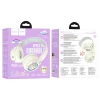Навушники HOCO W50 Cute fun BT headphones Milky white (Milky-White)- № 6