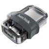 Флеш-накопичувач SanDisk USB 3.0 Ultra Dual Drive OTG M3.0 128Gb (150Mb/s) Black k8413 - № 1 Флеш-накопичувач SanDisk USB 3.0 Ultra Dual Drive OTG M3.0 128Gb (150Mb/s) Black (Черный) SanDisk - № 1