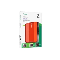 Зовнішній жорсткий диск PHD External 2.5'' Apacer USB 3.2 Gen.1 AC533 1TB Red (Колір 7070) - фото № 2