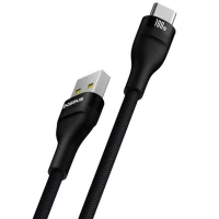 Кабель Baseus Flash 2 Charging Cable USB to USB-C 100W 2m Cluster Black (Колір Cluster Black) - фото № 6