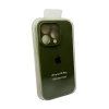 Чохол для смартфона Silicone Full Case AA Camera Protect for Apple iPhone 16 Pro Max 29,Army Green (Army-Green)- № 2