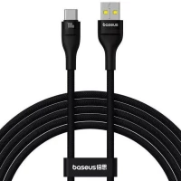 Кабель Baseus Flash 2 Charging Cable USB to USB-C 100W 2m Cluster Black (Колір Cluster Black), Атикул k56909 |  купить на VILKI.NET - фото № 1