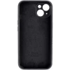 Чохол для смартфона Silicone Full Case AA Camera Protect for Apple iPhone 13 14,Black (7073)- № 4