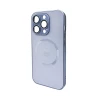 Чохол для смартфона AG Glass Matt Frame Color MagSafe Logo for Apple iPhone 15 Pro Sierra Blue (Sierra-Blue) AG Glass - № 1