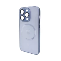 Чохол для смартфона AG Glass Matt Frame Color MagSafe Logo for Apple iPhone 15 Pro Sierra Blue (Колір Sierra-Blue), Атикул k45239 |  купить на VILKI.NET - фото № 1