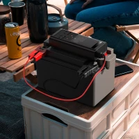Автомобільний інвертор Baseus IGBT Power Inverter 300W (220V CN/EU ) Black (Цвет Черный) - фото № 6