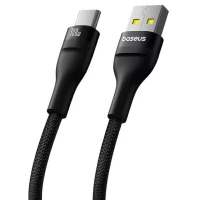 Кабель Baseus Flash 2 Charging Cable USB to USB-C 100W 2m Cluster Black (Колір Cluster Black) - фото № 4