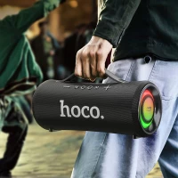 Портативна колонка HOCO HA10 Oleada outdoor BT speaker Black (Цвет 7073) - фото № 7