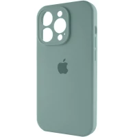 Чохол для смартфона Silicone Full Case AA Camera Protect for Apple iPhone 15 Pro Max 46,Pine Green (Цвет Pine Green) - фото № 3