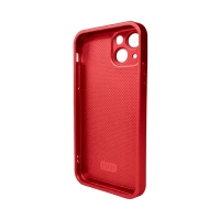 Чохол для смартфона AG Glass Matt Frame Color Logo for Apple iPhone 12 Coke Red (Цвет Coke Red) - фото № 2