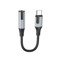 Перехідник BOROFONE BV19 Creator digital audio converter Type-C to 3.5mm Black
