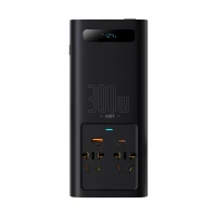 Автомобільний інвертор Baseus IGBT Power Inverter 300W (220V CN/EU ) Black (Цвет Черный) - фото № 2